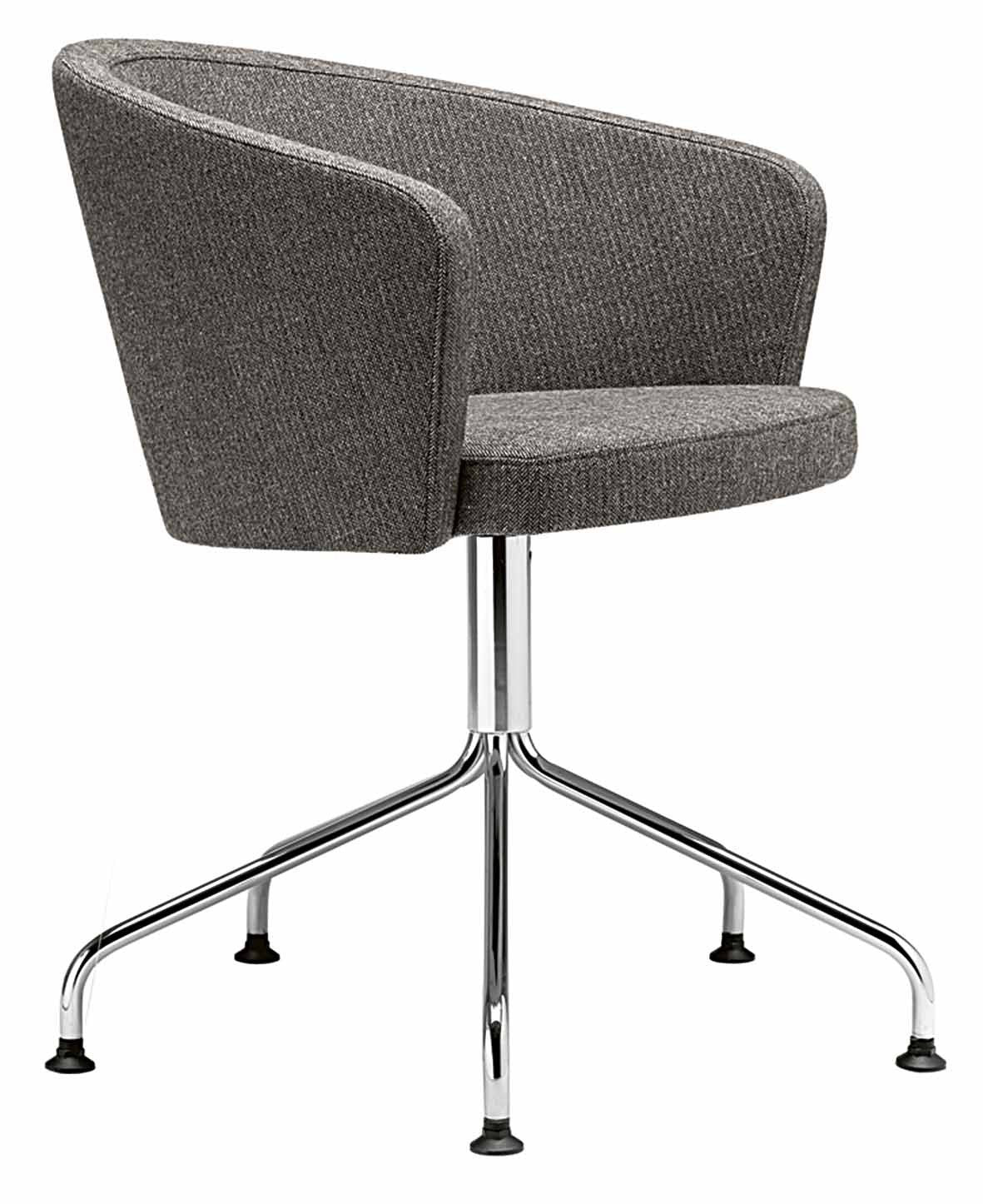 Kicca Armchair c/w Spider Base-Metalmobil-Contract Furniture Store