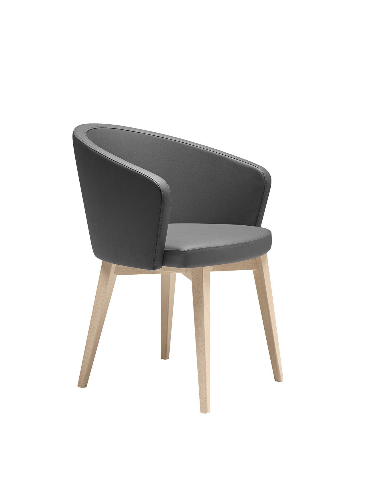 Kicca Armchair c/w Wood Legs-Metalmobil-Contract Furniture Store