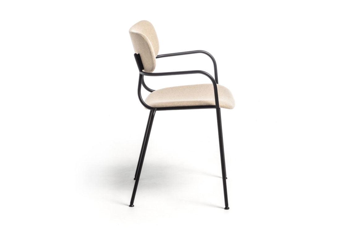 Kiyumi Fabric Armchair-Arrmet-Contract Furniture Store