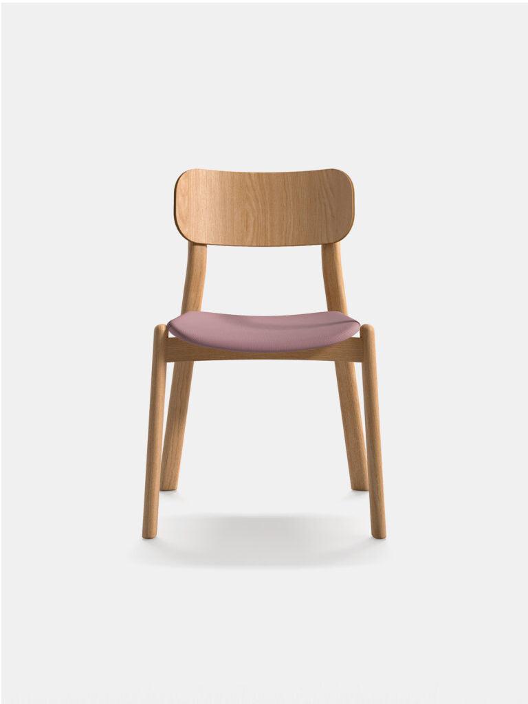 Kiyumi Wood +F Side Chair-Arrmet-Contract Furniture Store