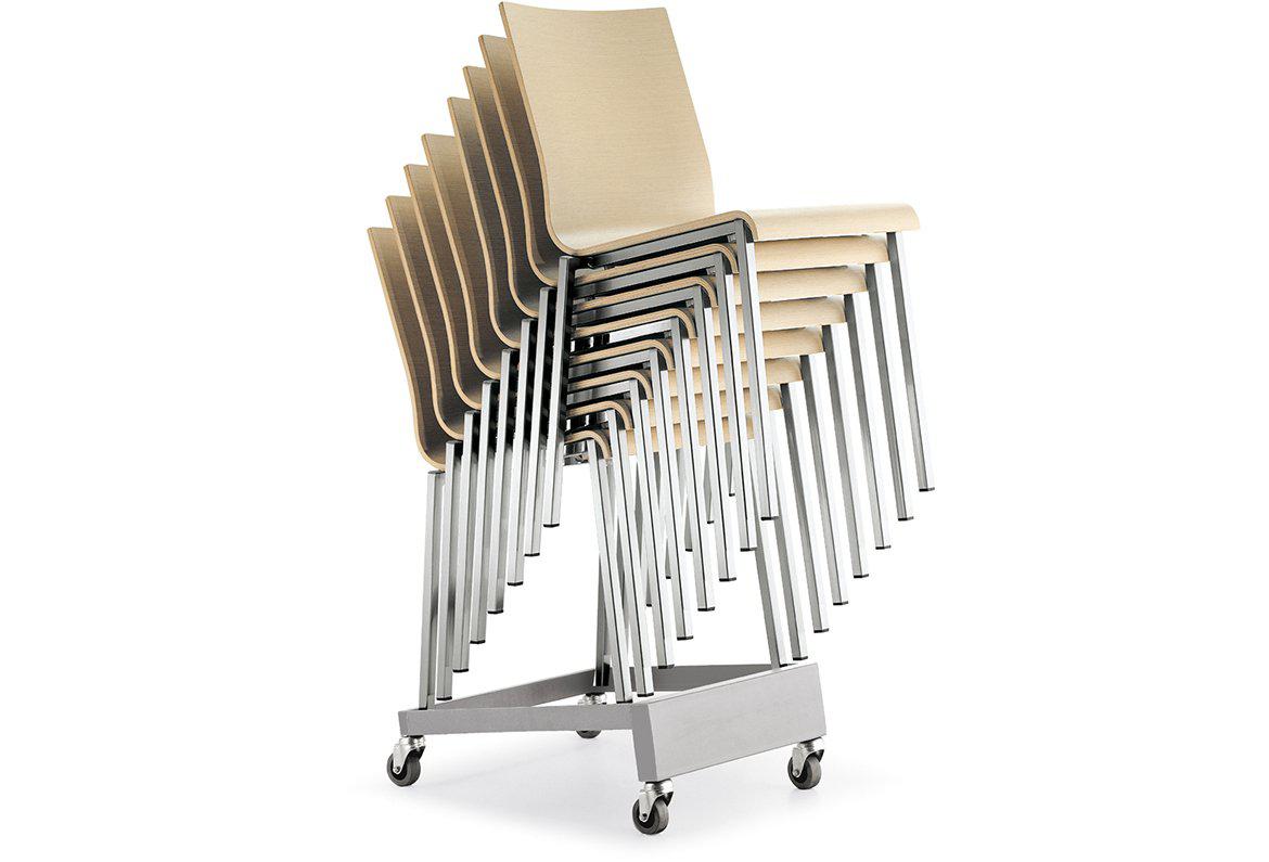 Kuadra 1321/1331 Side Chair-Pedrali-Contract Furniture Store