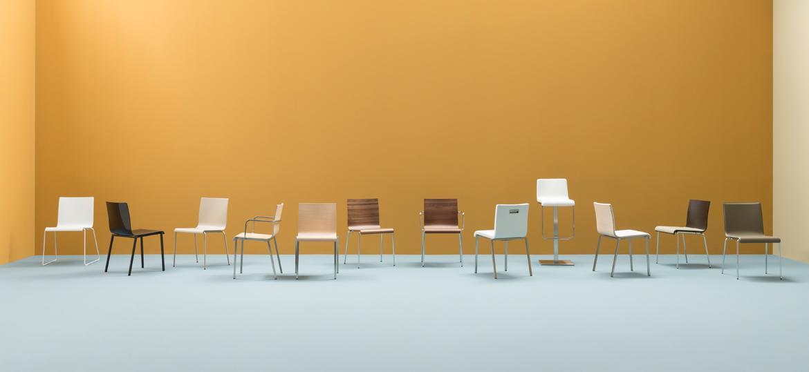Kuadra XL 2419 Side Chair-Pedrali-Contract Furniture Store