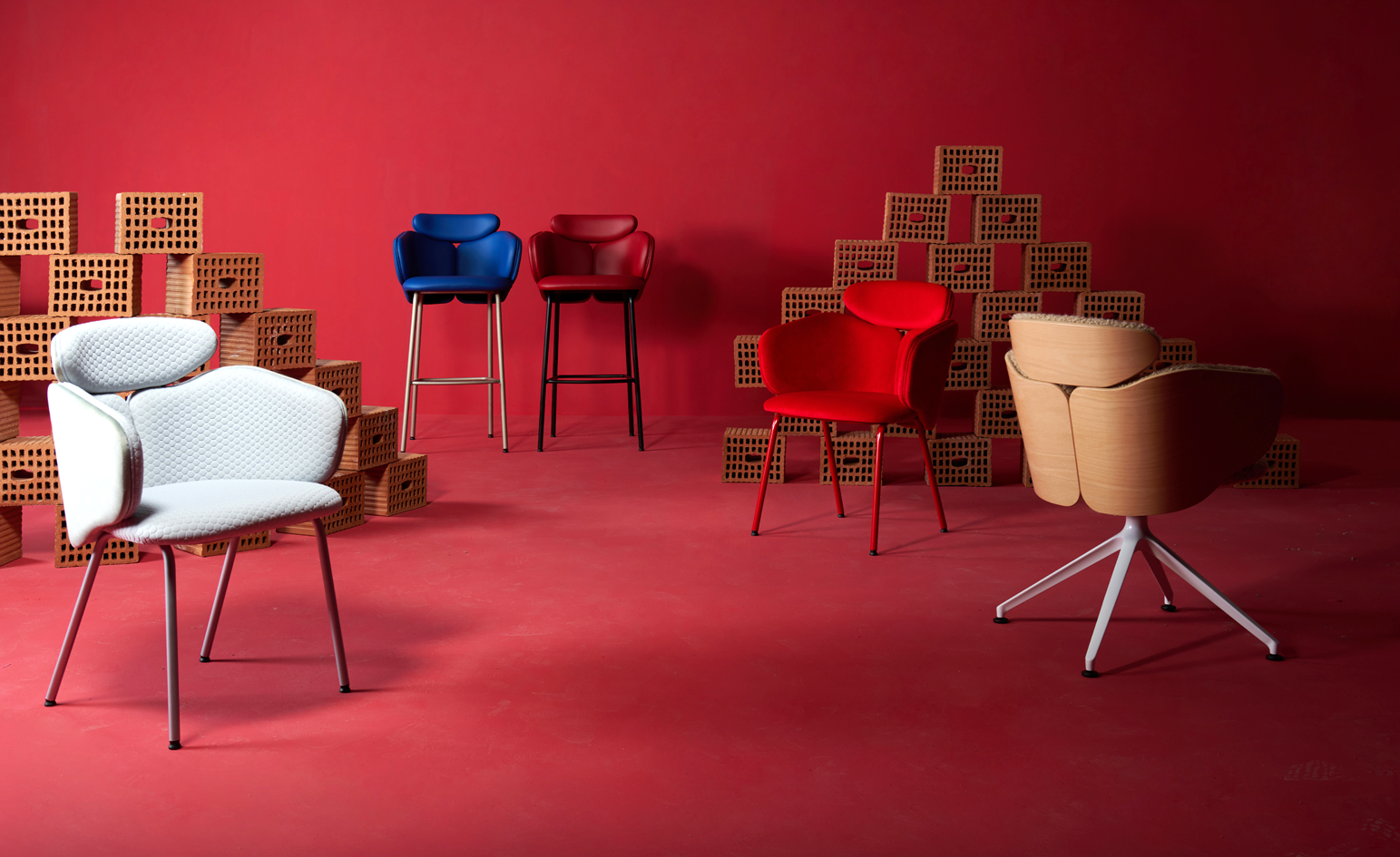La Rossa I 4 SG High Stool