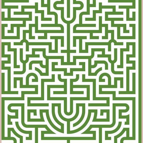 Labyrinth Wallpaper-Contract Furniture Store for hospitality, leisure & commercial projects