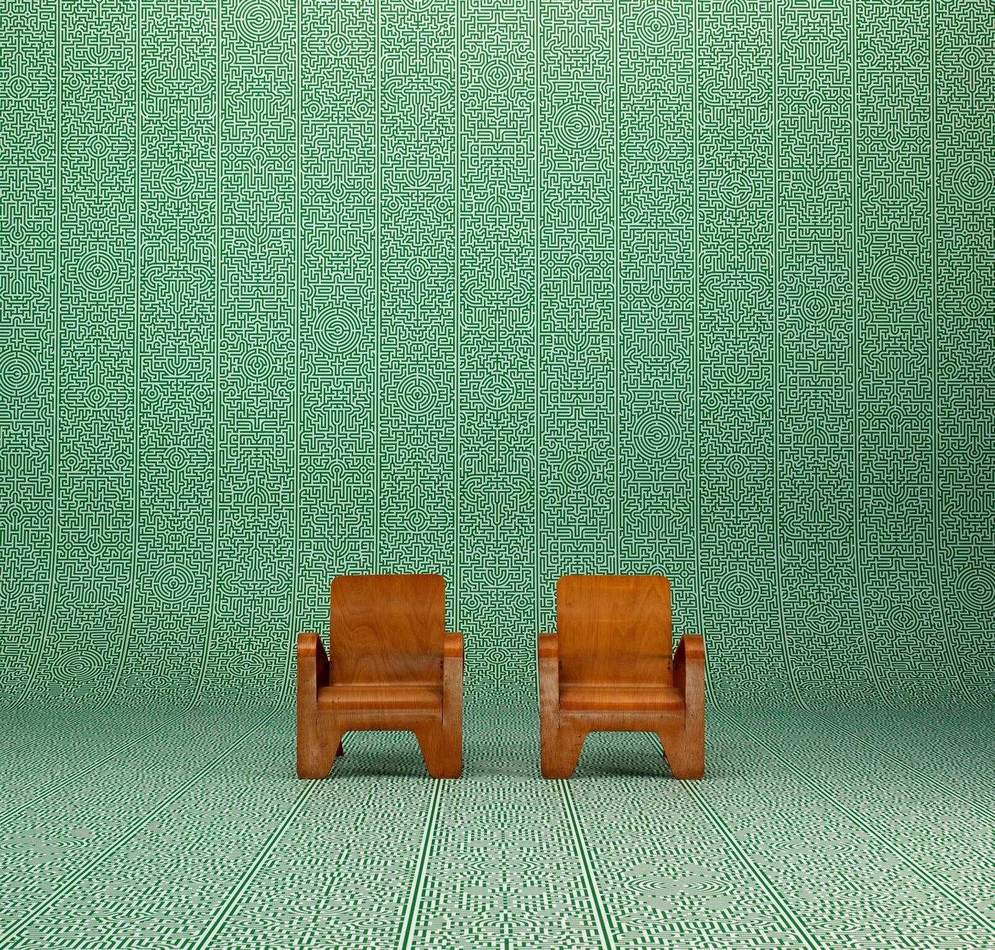 Labyrinth Wallpaper-Contract Furniture Store for hospitality, leisure & commercial projects