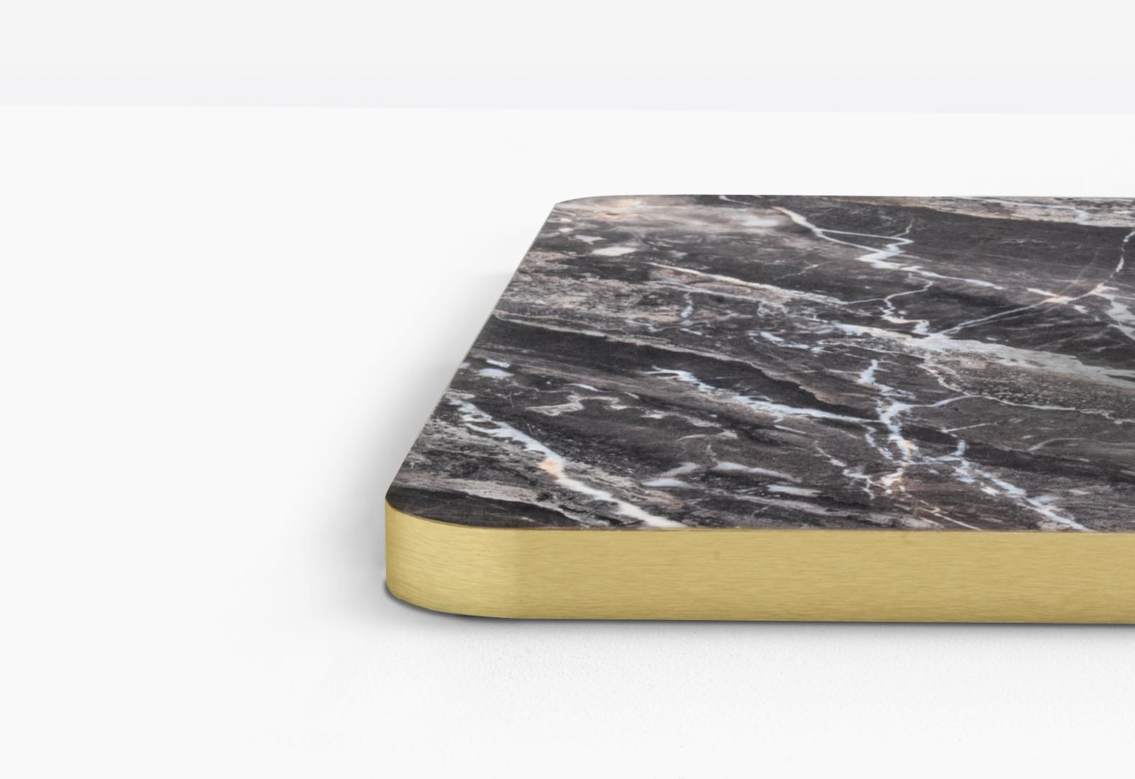 Laminate Brass ABS Table Top-Contract Furniture Store for hospitality, leisure & commercial projects