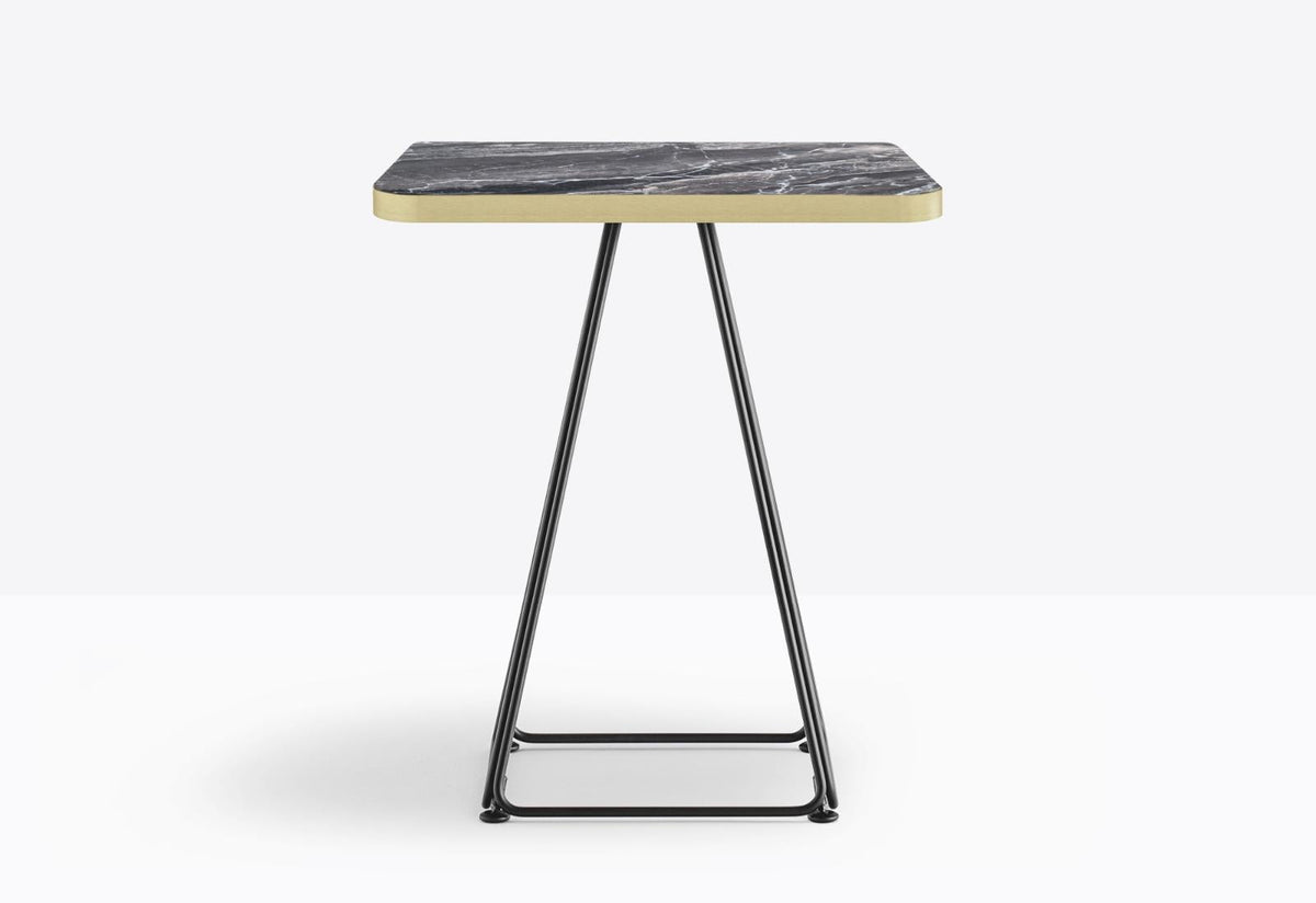 Laminate Brass ABS Table Top-Pedrali-Contract Furniture Store