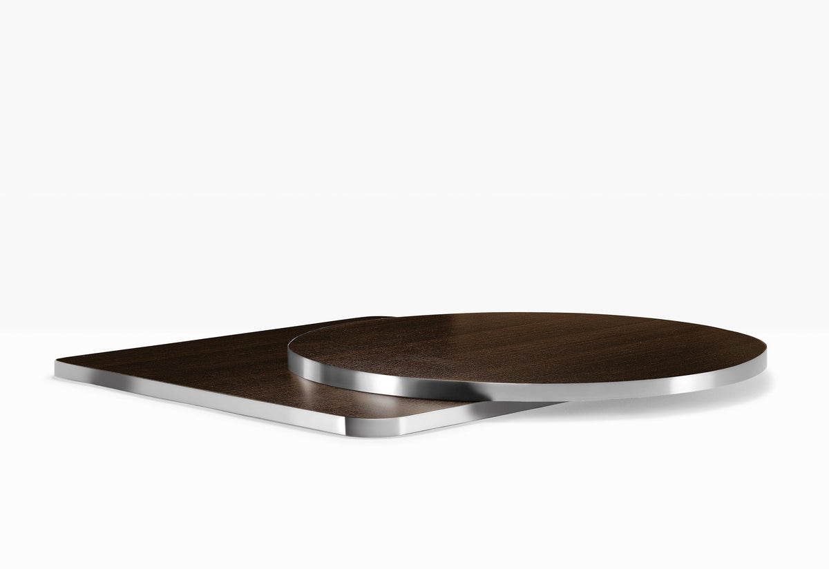 Laminate Chromed ABS Table Top-Pedrali-Contract Furniture Store