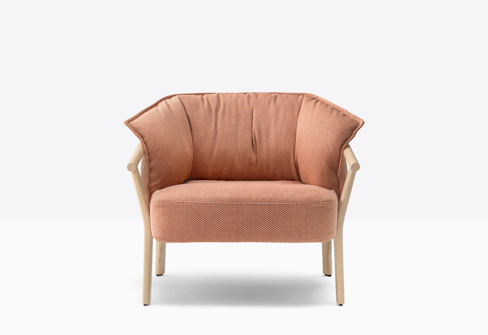 Lamorisse Wood 3689 Lounge Chair-Contract Furniture Store for hospitality, leisure & commercial projects