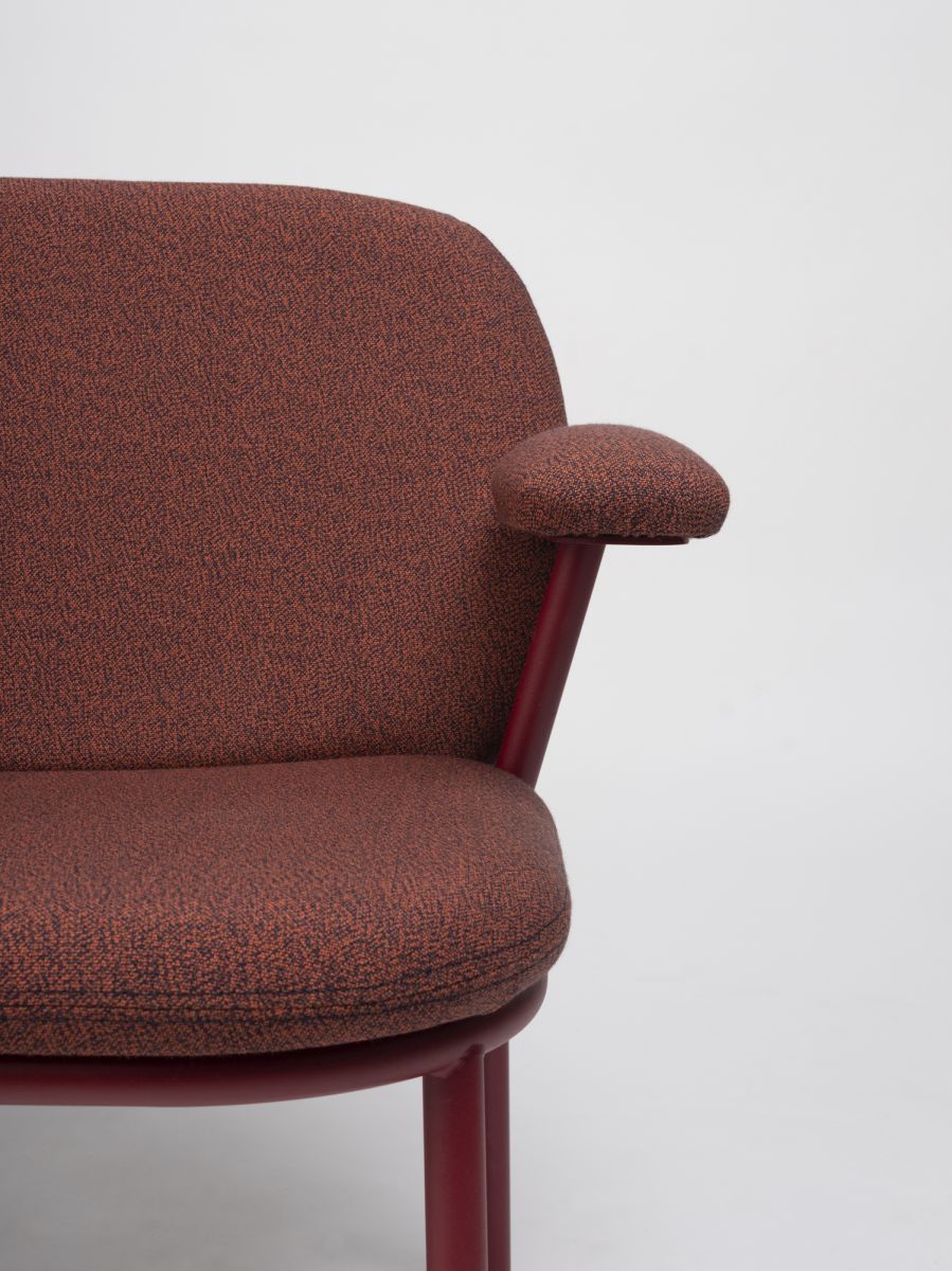 Lana Steel Armrest Sofa-Contract Furniture Store for hospitality, leisure & commercial projects