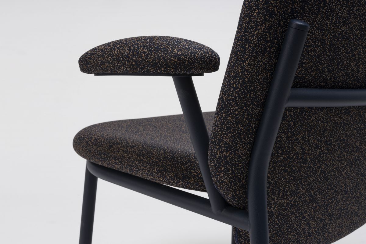 Lana Steel Lounge Armchair-Contract Furniture Store for hospitality, leisure & commercial projects