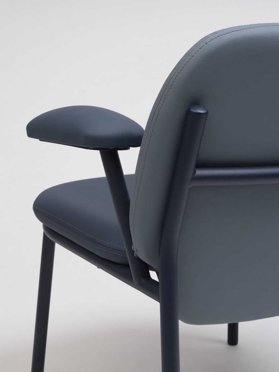 Lana Steel Lounge Armchair-Contract Furniture Store for hospitality, leisure & commercial projects