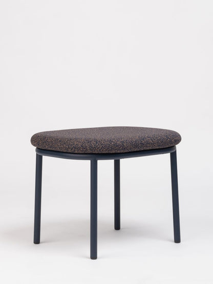 Lana Steel Ottoman