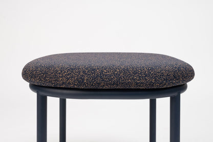 Lana Steel Ottoman