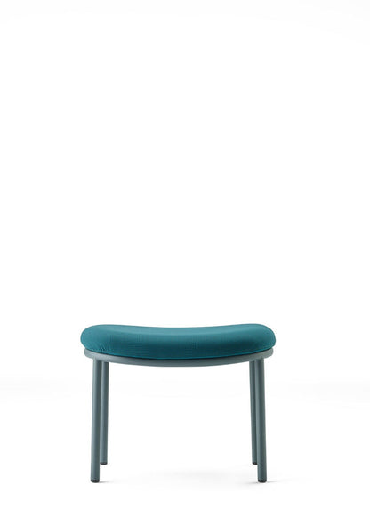 Lana Steel Ottoman