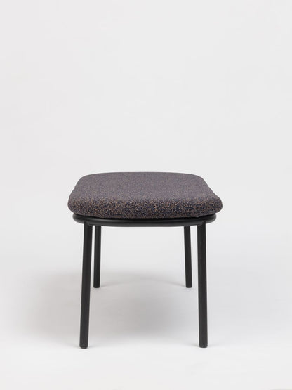 Lana Steel Ottoman