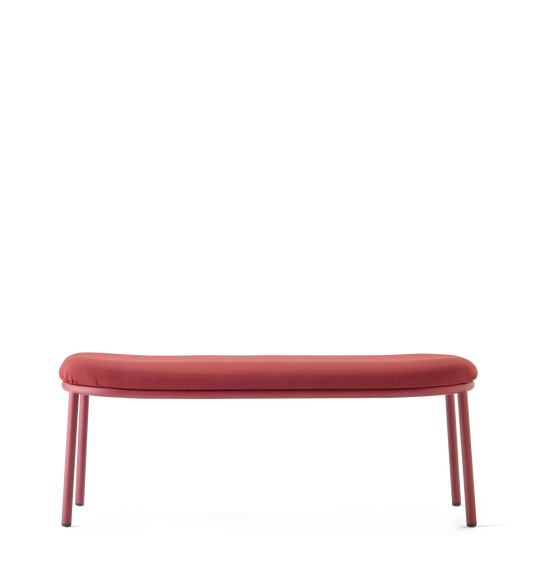 Lana Steel Ottoman