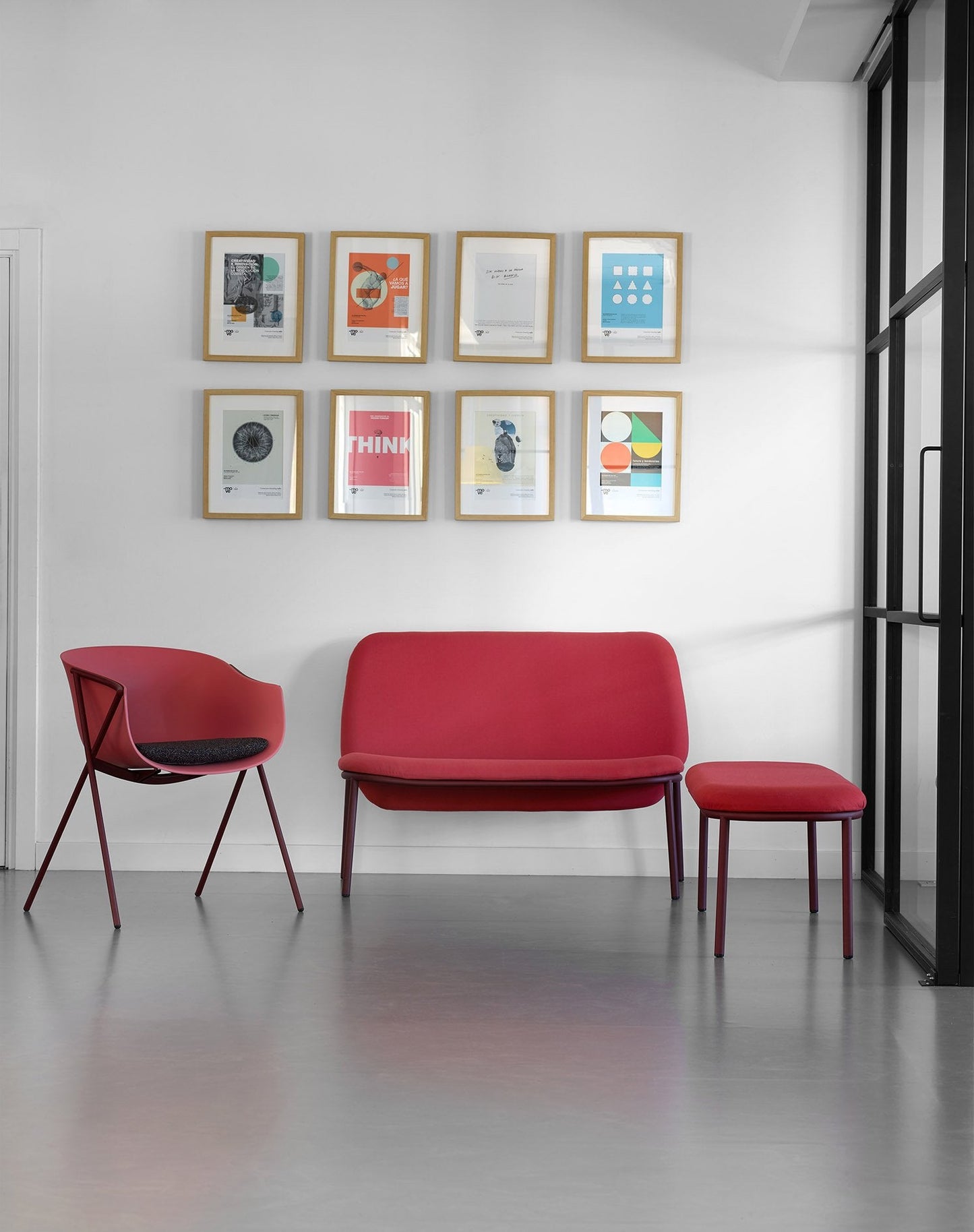 Lana Steel Sofa-Contract Furniture Store for hospitality, leisure & commercial projects