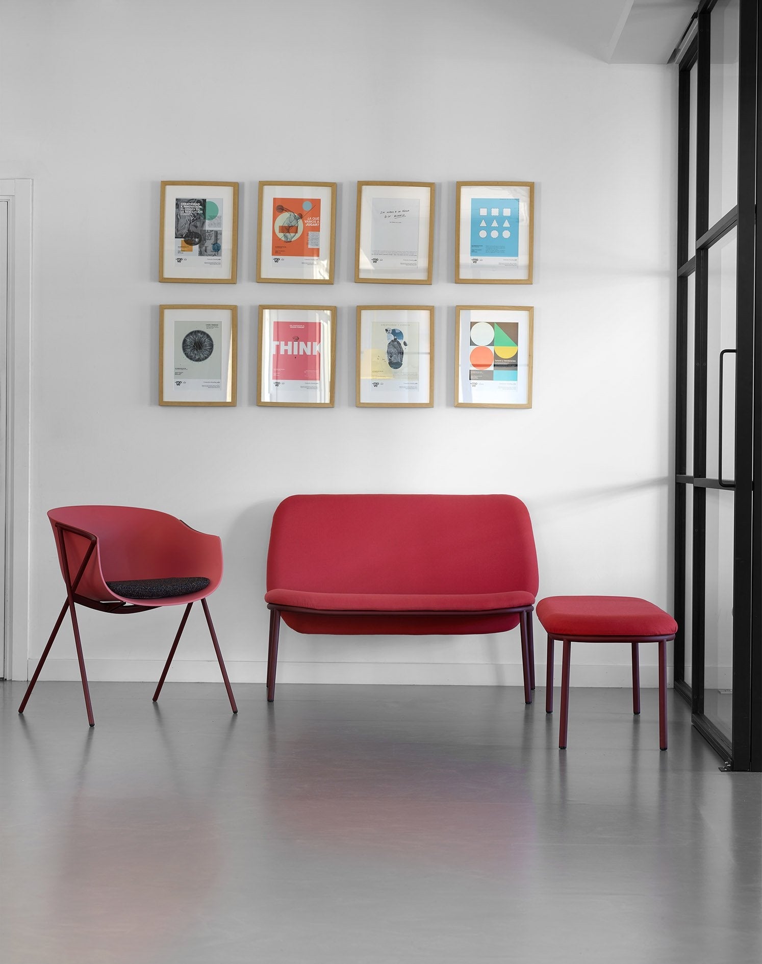 Lana Steel Sofa-Contract Furniture Store for hospitality, leisure & commercial projects