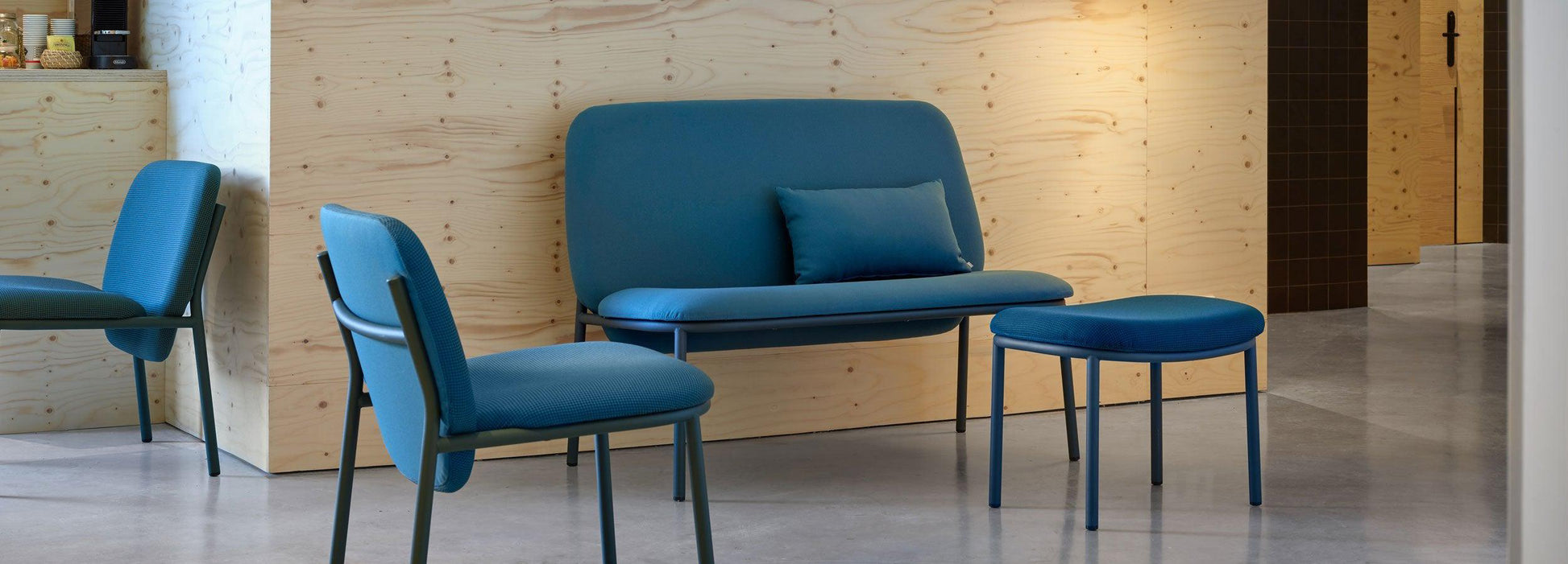 Lana Steel Sofa-Contract Furniture Store for hospitality, leisure & commercial projects