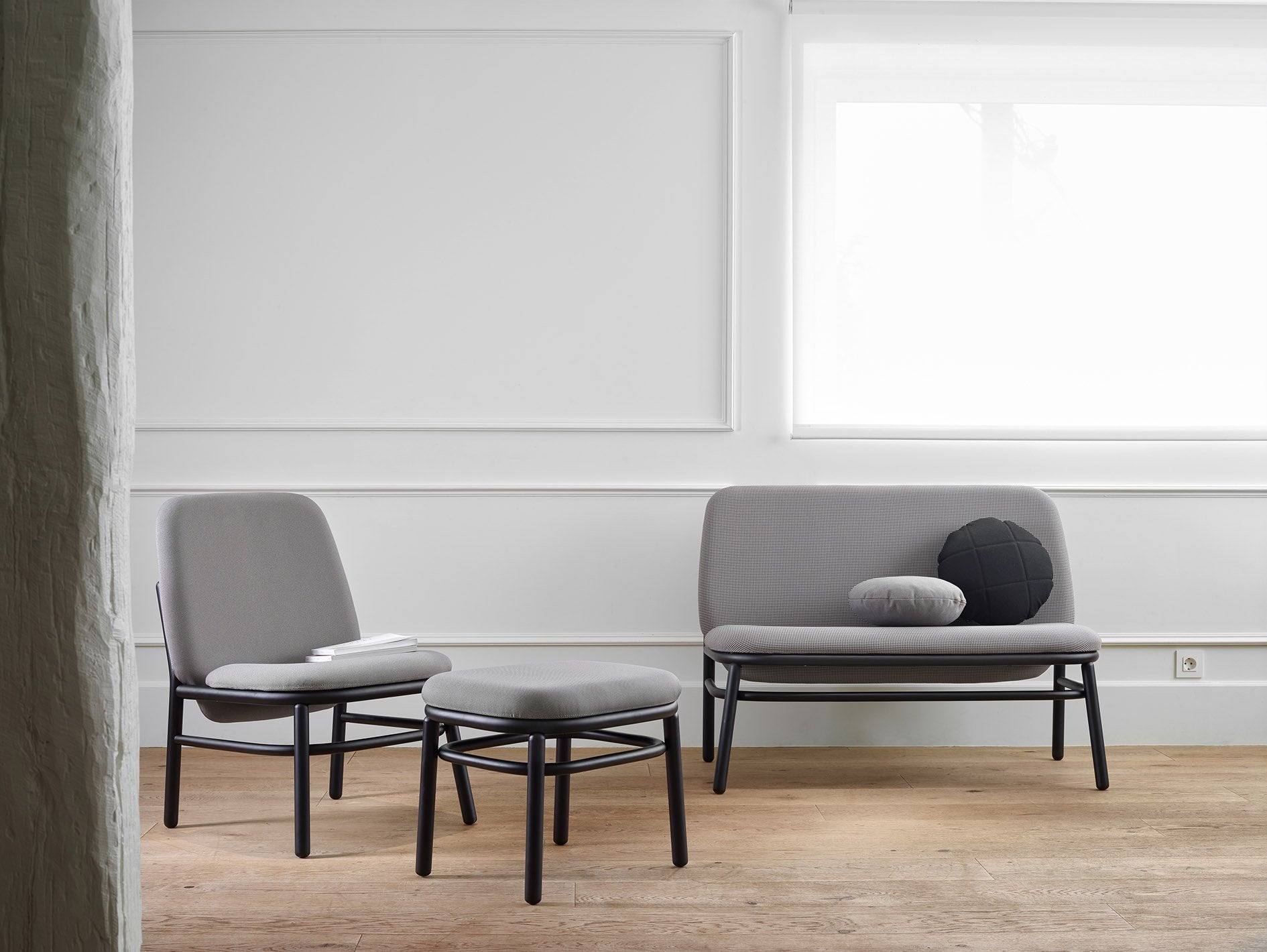 Lana Wood Ottoman-Contract Furniture Store for hospitality, leisure & commercial projects