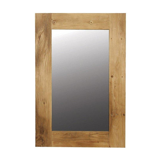 Large Elm Mirror