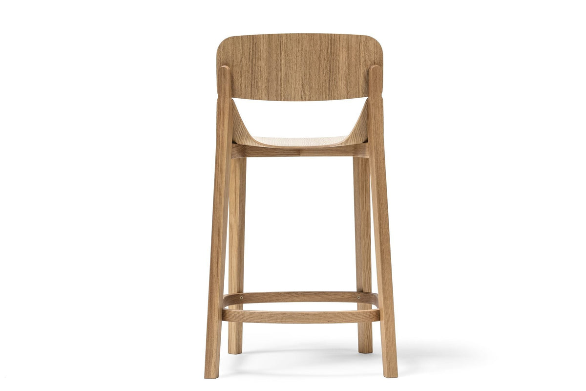 Leaf High Stool-Ton-Contract Furniture Store
