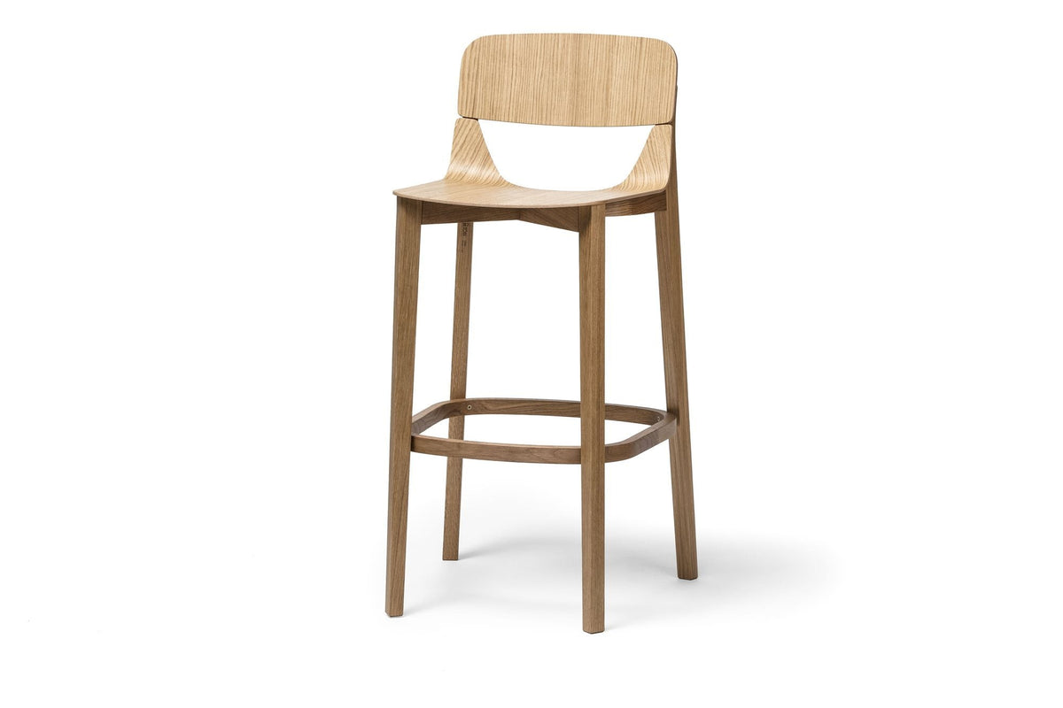 Leaf High Stool-Ton-Contract Furniture Store