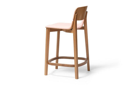 Leaf Upholstered High Stool-Contract Furniture Store for hospitality, leisure & commercial projects