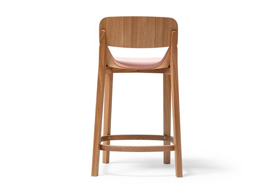 Leaf Upholstered High Stool-Contract Furniture Store for hospitality, leisure & commercial projects