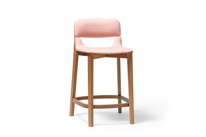 Leaf Upholstered High Stool-Contract Furniture Store for hospitality, leisure & commercial projects