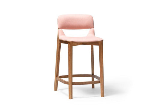 Leaf Upholstered High Stool-Contract Furniture Store for hospitality, leisure & commercial projects