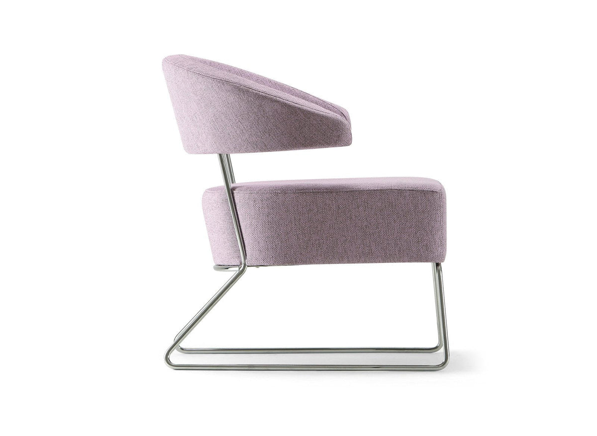 Lina 05 Lounge Chair c/w Sled Legs-Torre-Contract Furniture Store
