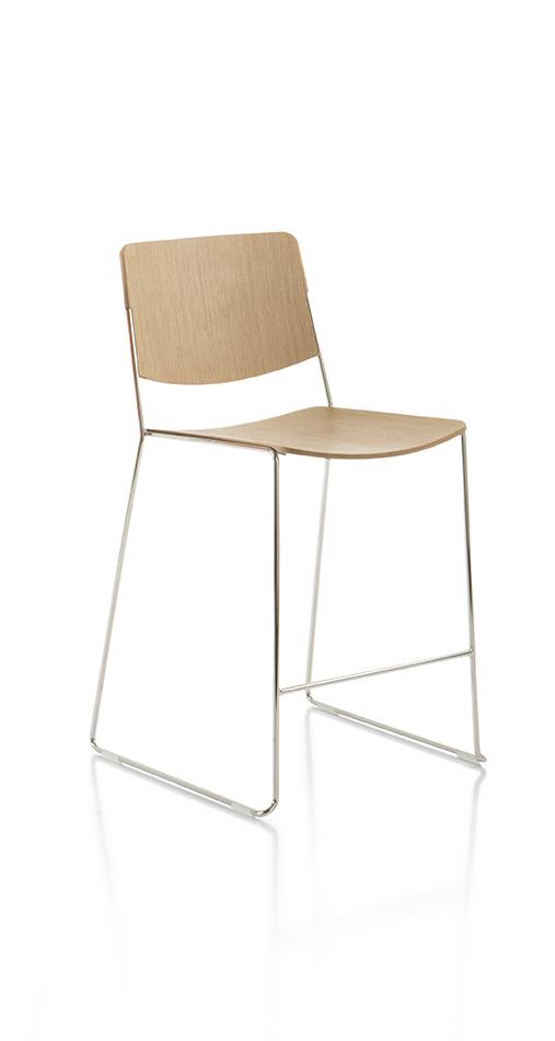 Link 60X LKX337-B Counter Stool-Contract Furniture Store for hospitality, leisure & commercial projects