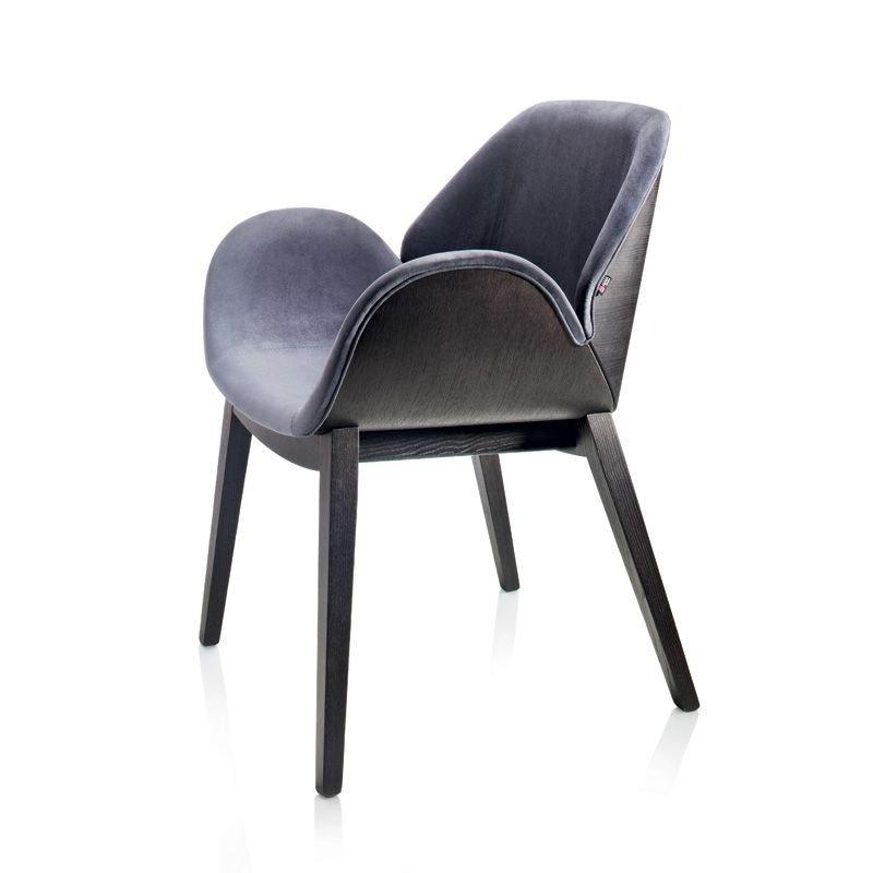Lips Wood Armchair-Alma Design-Contract Furniture Store
