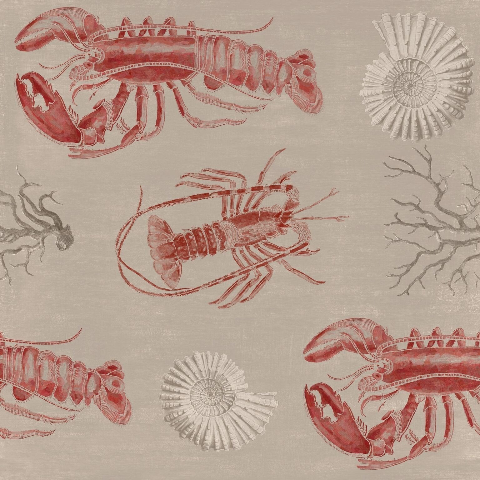 Lobster Taupe Wallpaper-Contract Furniture Store for hospitality, leisure & commercial projects