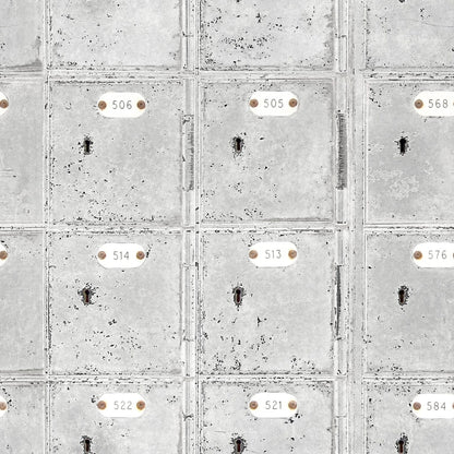 Locker Room White Wallpaper