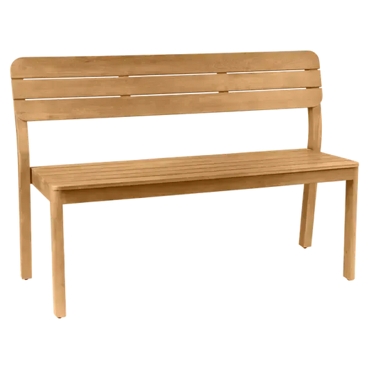 Lodge Teak 2/3-Seater Bench