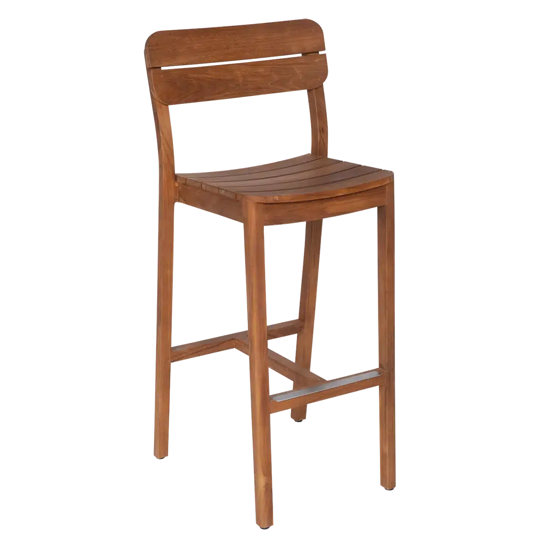 Lodge Teak High Stool-Contract Furniture Store for hospitality, leisure & commercial projects