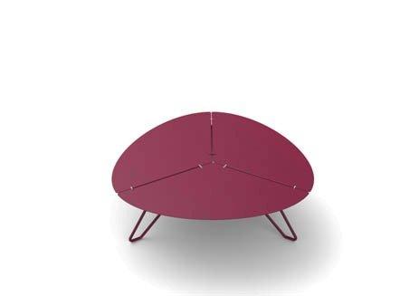 Loom Triangle Low Table-Contract Furniture Store for hospitality, leisure & commercial projects