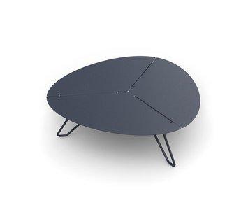 Loo Triangle Low Table-Matière Grise-Contract Furniture Store