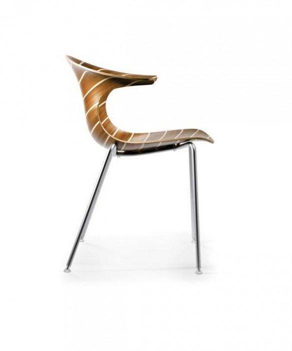 Loop 3D Vinterio Side Chair c/w Metal Legs-Infiniti-Contract Furniture Store