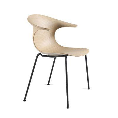 Loop 3D Wood 4 Legs Armchair