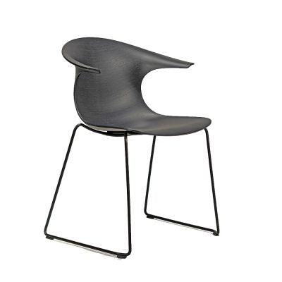 Loop 3D Wood Sled Armchair