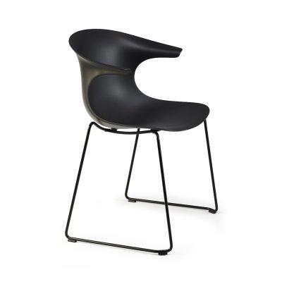 Loop Mono Sled Armchair-Contract Furniture Store for hospitality, leisure & commercial projects