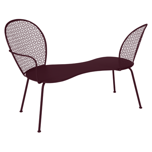 Lorette 5714 Conversation Bench-Fermob-Contract Furniture Store