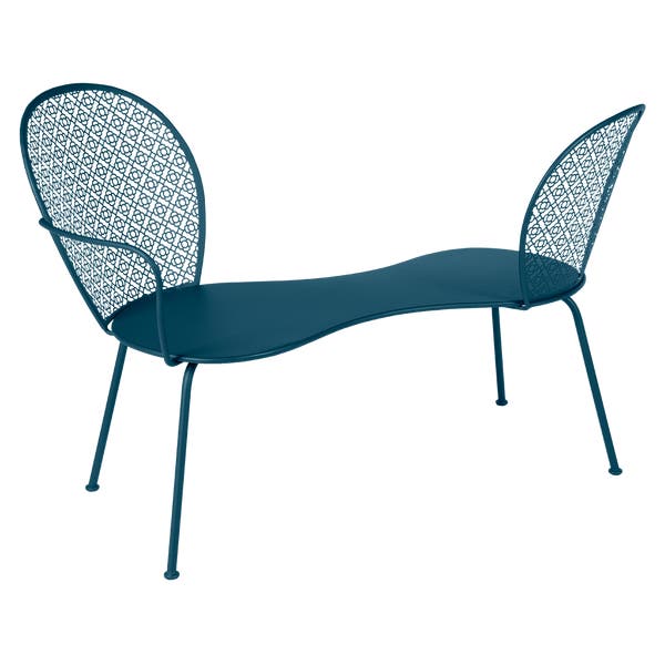 Lorette 5714 Conversation Bench-Fermob-Contract Furniture Store