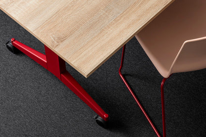 Loto Recycled Sled Chair-Contract Furniture Store for hospitality, leisure & commercial projects