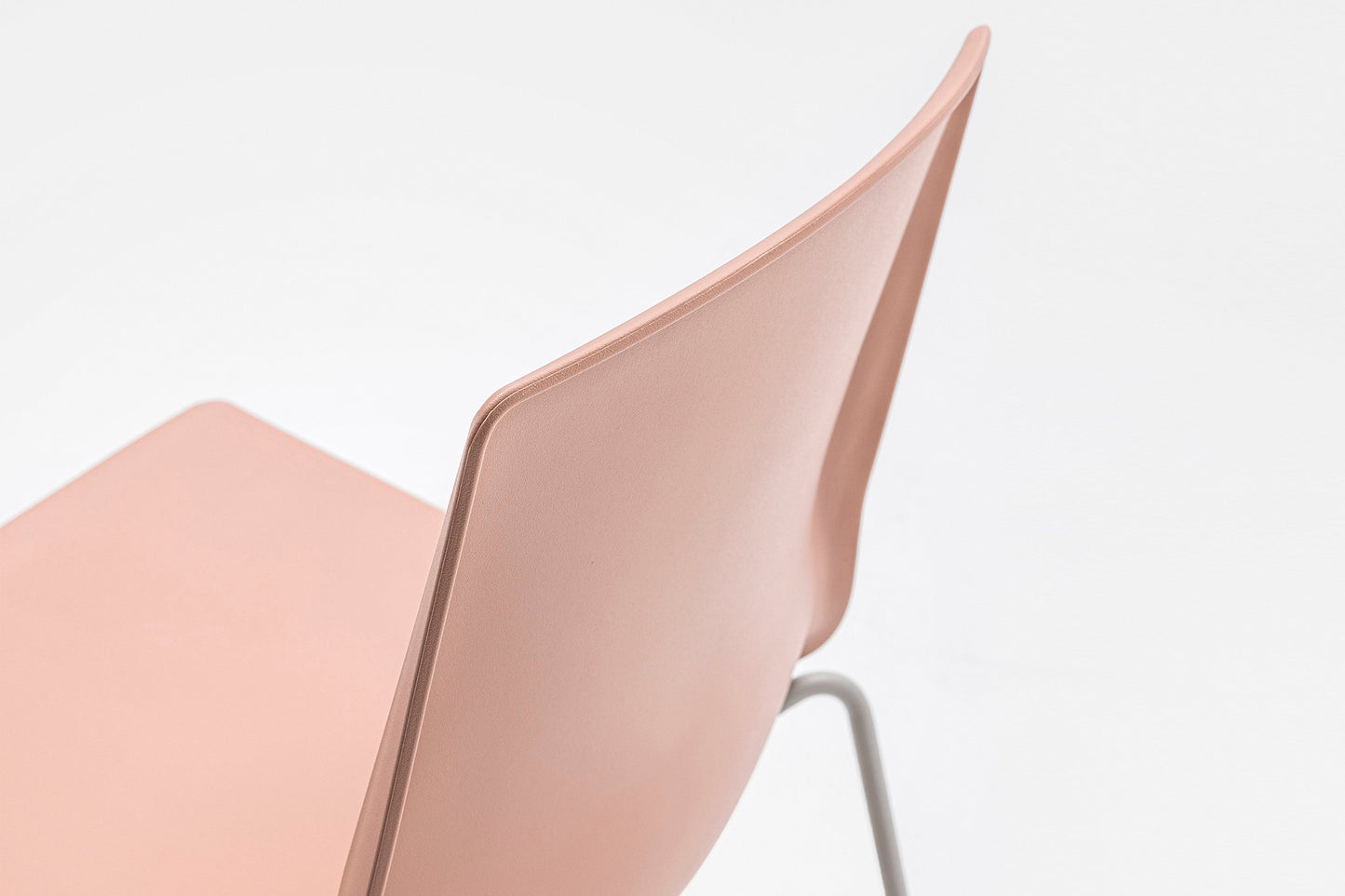 Loto Recycled Sled Chair-Contract Furniture Store for hospitality, leisure & commercial projects