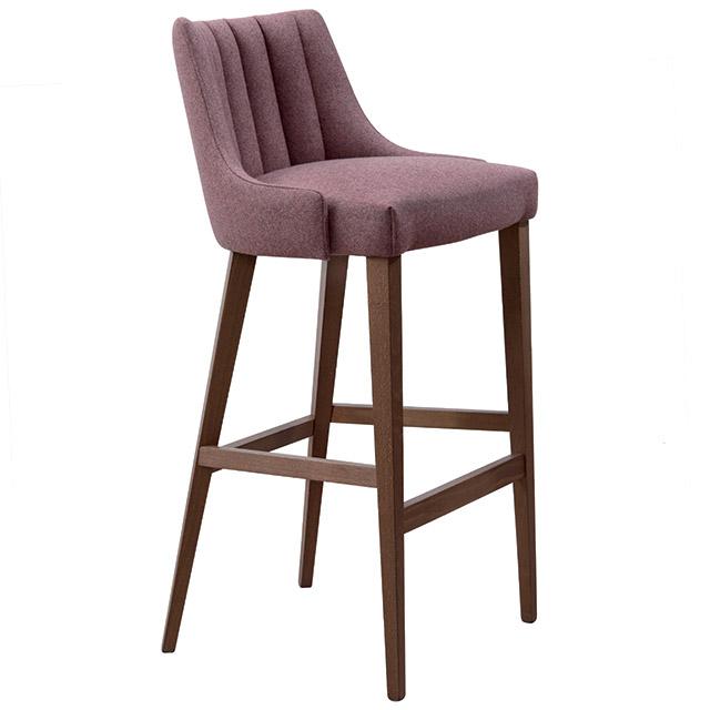 Louvre Flute High Stool-Contractin-Contract Furniture Store